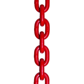 Vysokopevnostná reťaz ČERVENÁ,Tr.8, EN 818-2